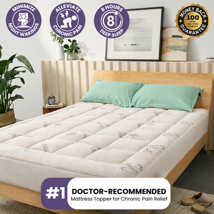 Reemox™ Bamboo Mattress Topper