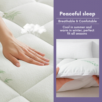 Reemox™ Bamboo Mattress Topper